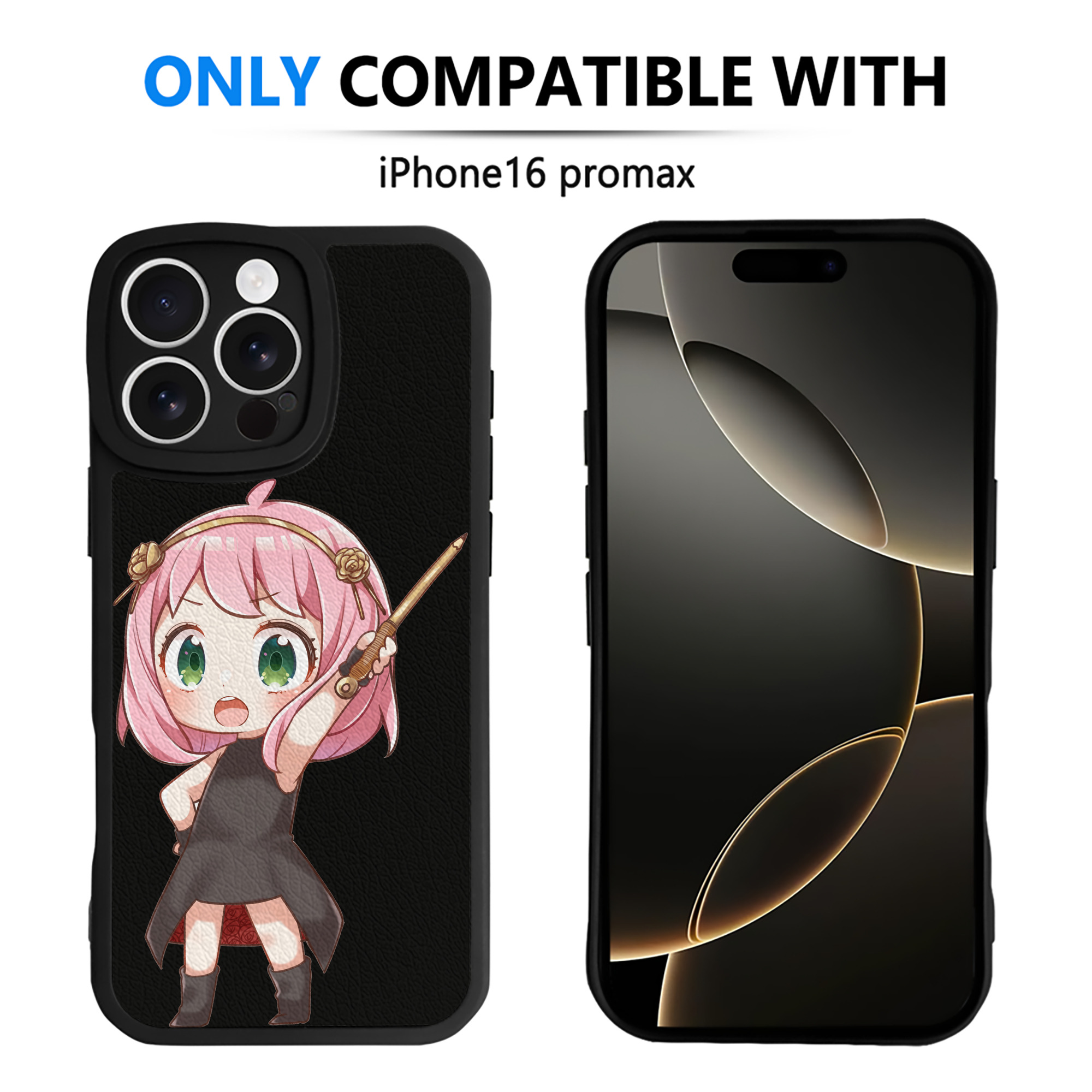 （画像用） SPY×FAMILY间谍家家酒 【iPhone 16シリーズ対応】シリコンスマホケース（レザー調） 材質：シリコン